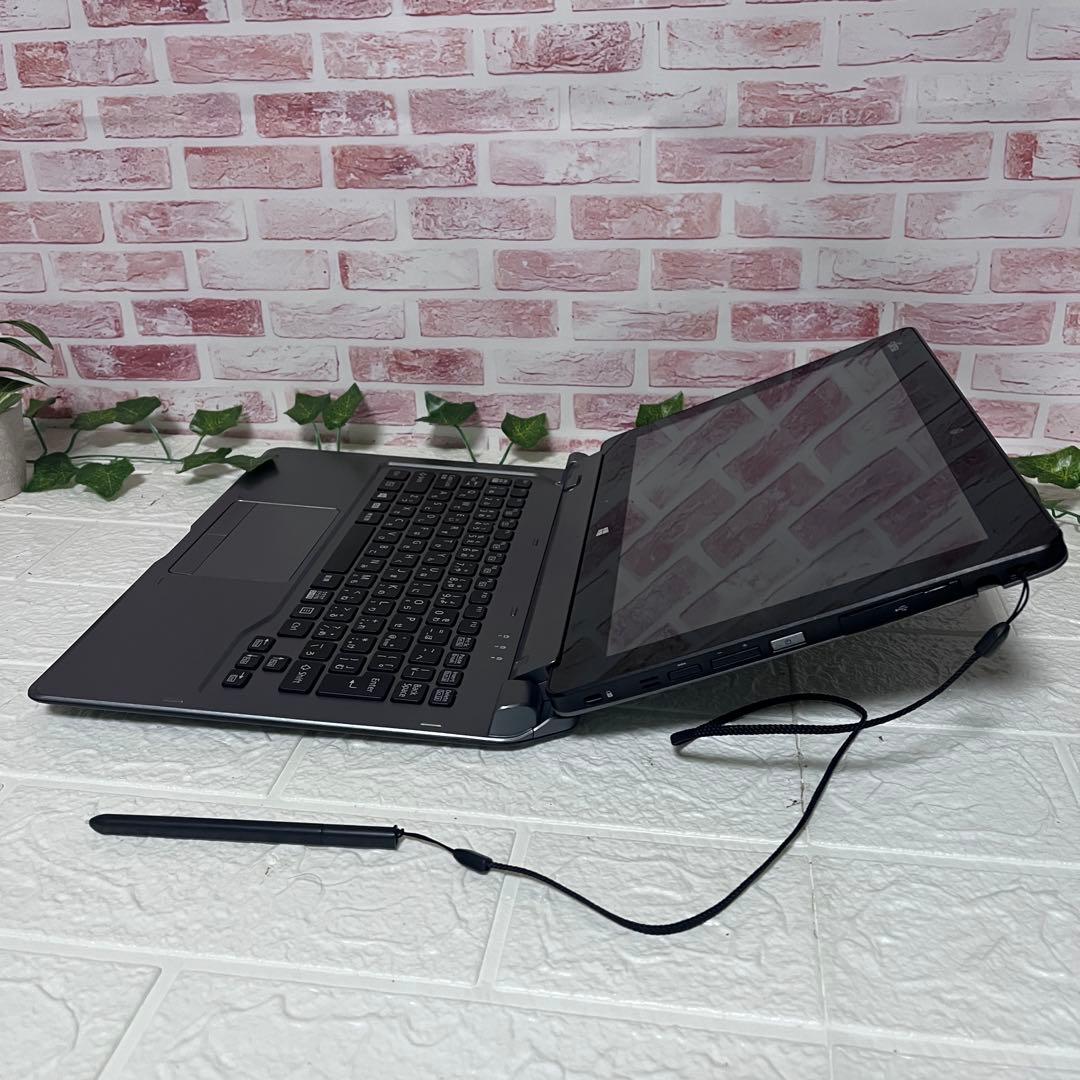 ★タッチパネル美品 SSD128GB★Q616/P カメラ 高解像度 PC167