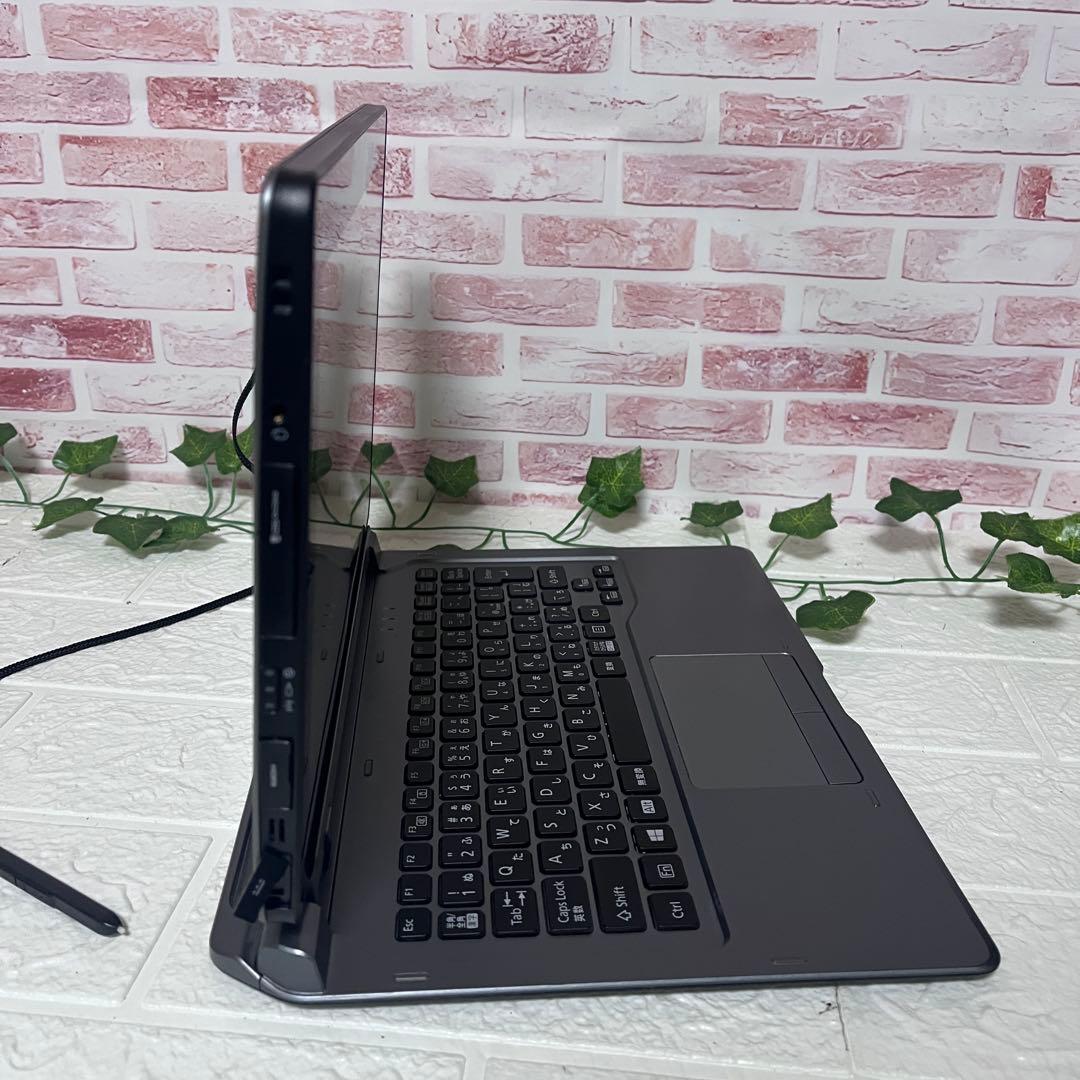 ★タッチパネル美品 SSD128GB★Q616/P カメラ 高解像度 PC167