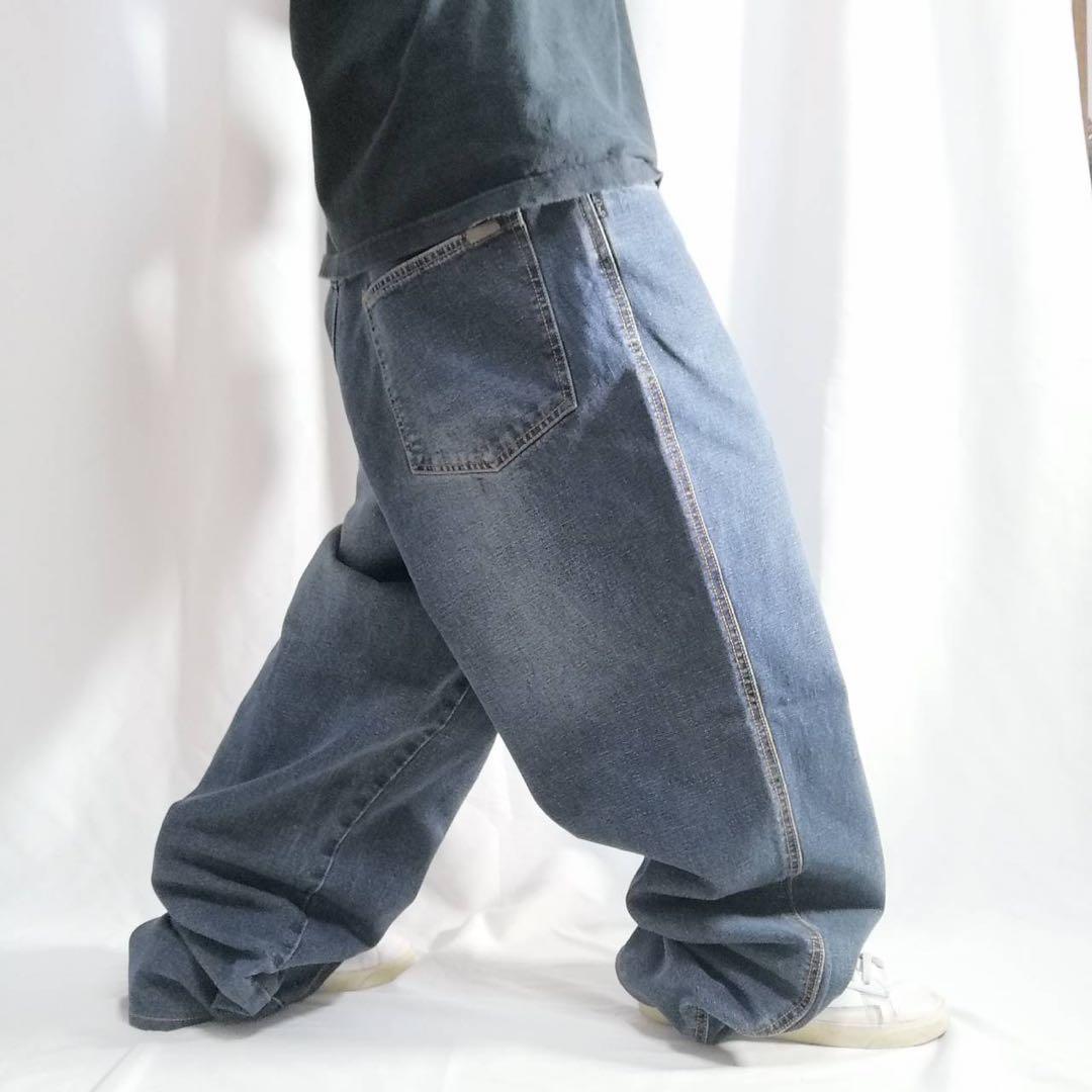 B系! 00s Sean John ショーンジョン 極太 バギー デニム W36