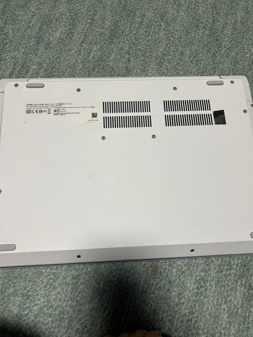 Lenovo ノートPC ホワイト 日本語キーボード