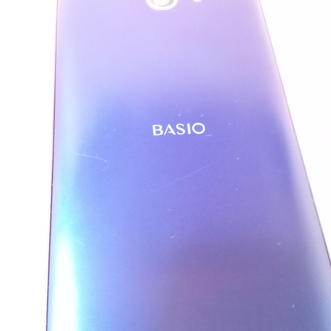 BASIO KYV47 blue 充電器セット 安心のメルカリ便 匿名配送②