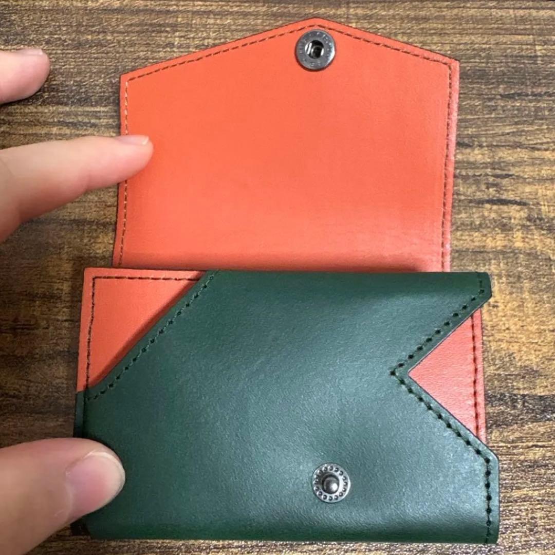 abrAsus 小さい財布　ブラウン