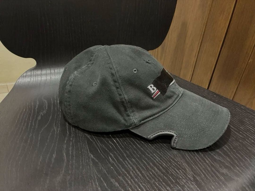 ※にあ様対応　BALENCIAGA HAT GAFFER CAP テープロゴ
