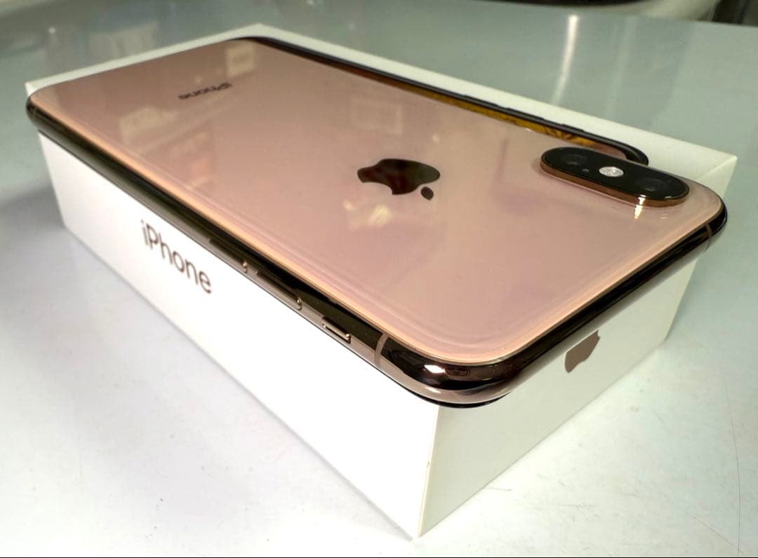 美品 iPhone Xs ゴールド 256GB 付属品未使用 SIMフリー