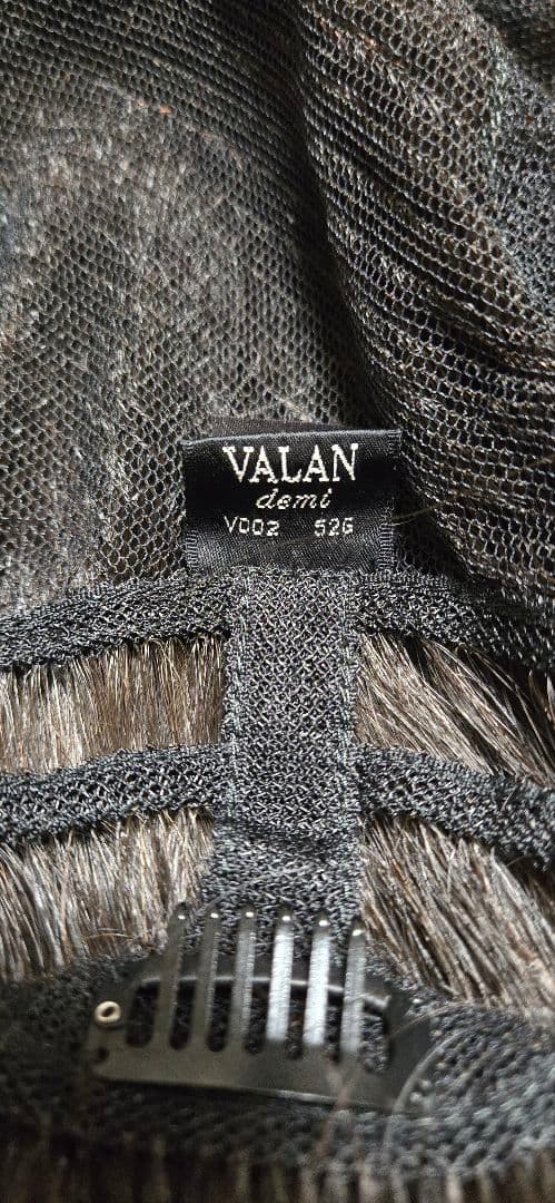 使用1回美品 フォンテーヌ VALAN VD02-525 人毛ミックス 箱冊子付