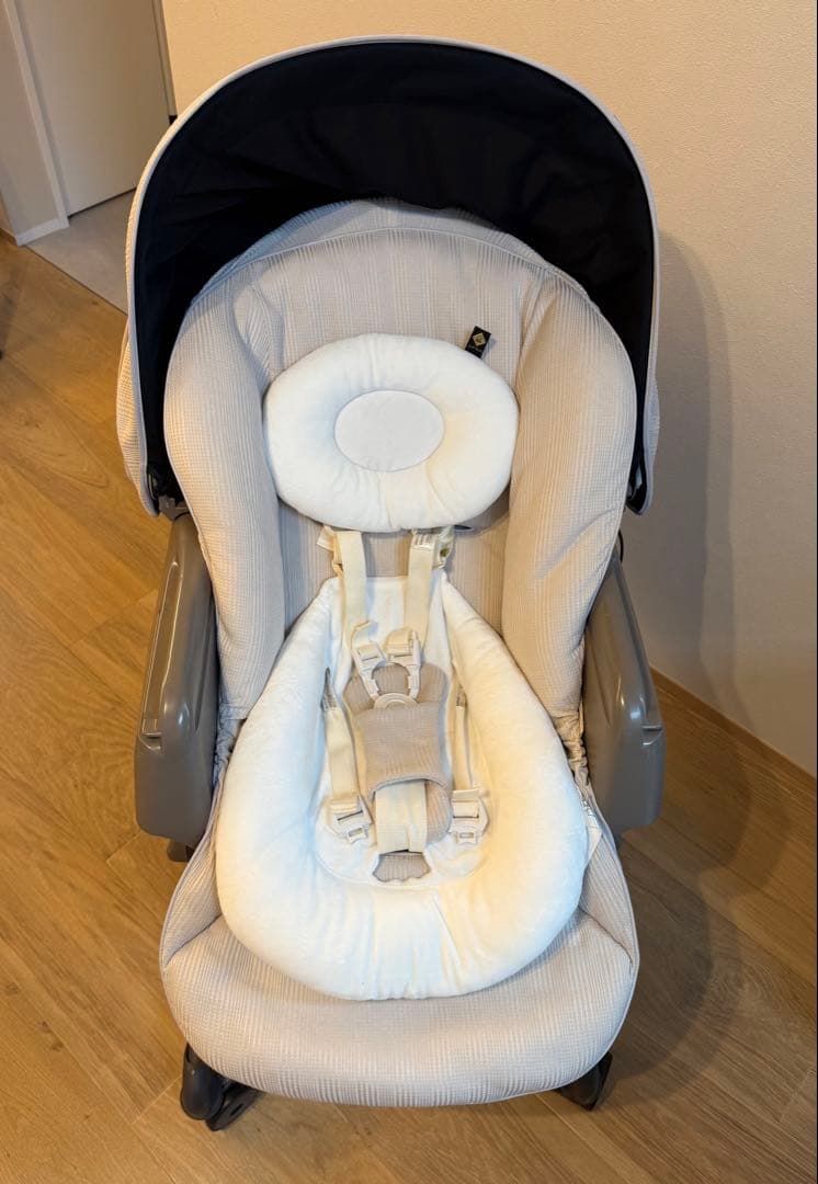 コンビ　電動ハイロー　ネムリラATSWINGBEDiLongスリープシェルEG+