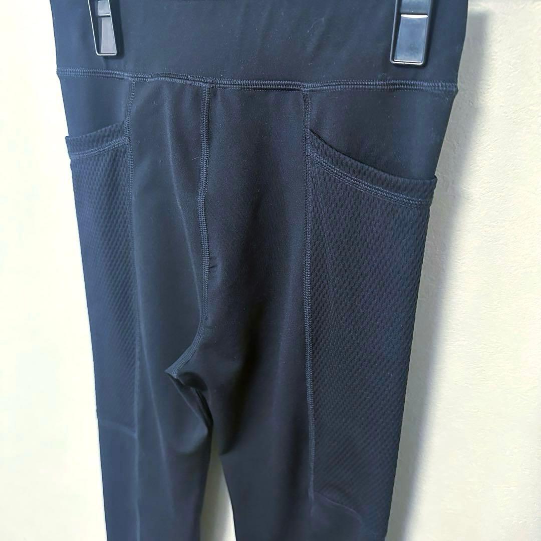 状態良好◇Burberry スパッツ　レギンス◇キッズ　レディース　黒　ロゴ