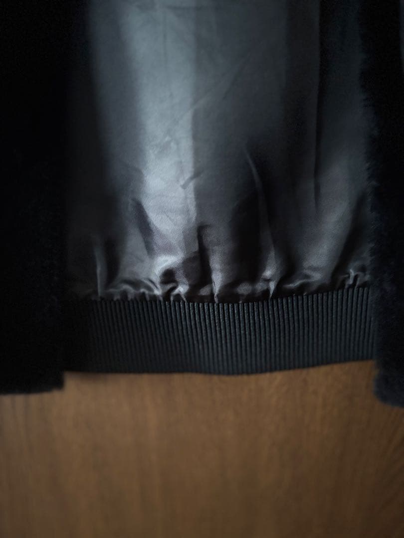 DOUBLE STANDARD CLOTHING Black ファーベスト