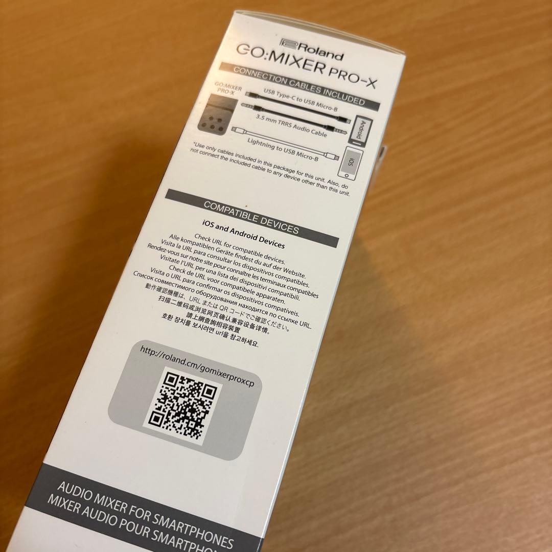 【即決OK】Roland GO:MIXER PRO-X オーディオミキサー