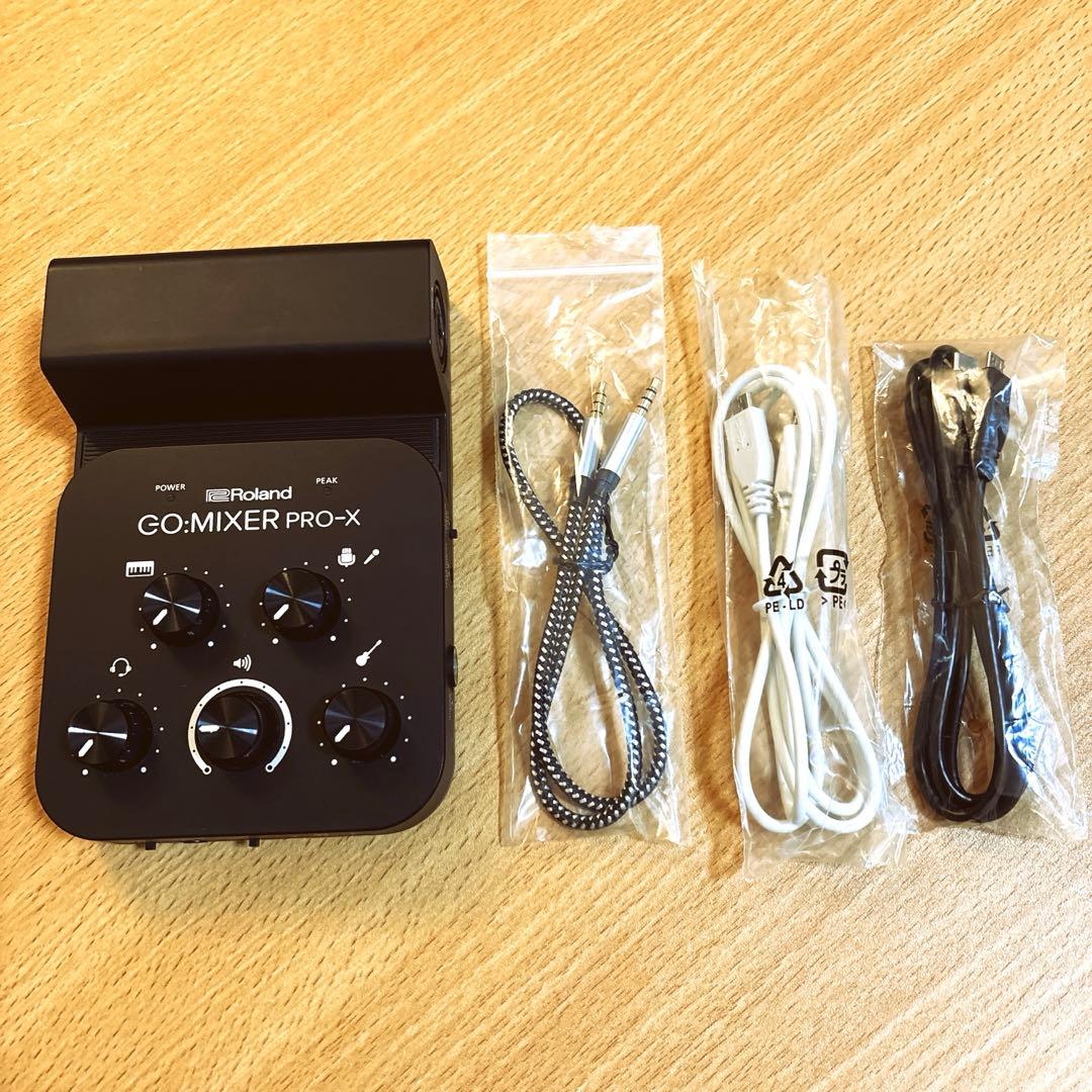 【即決OK】Roland GO:MIXER PRO-X オーディオミキサー