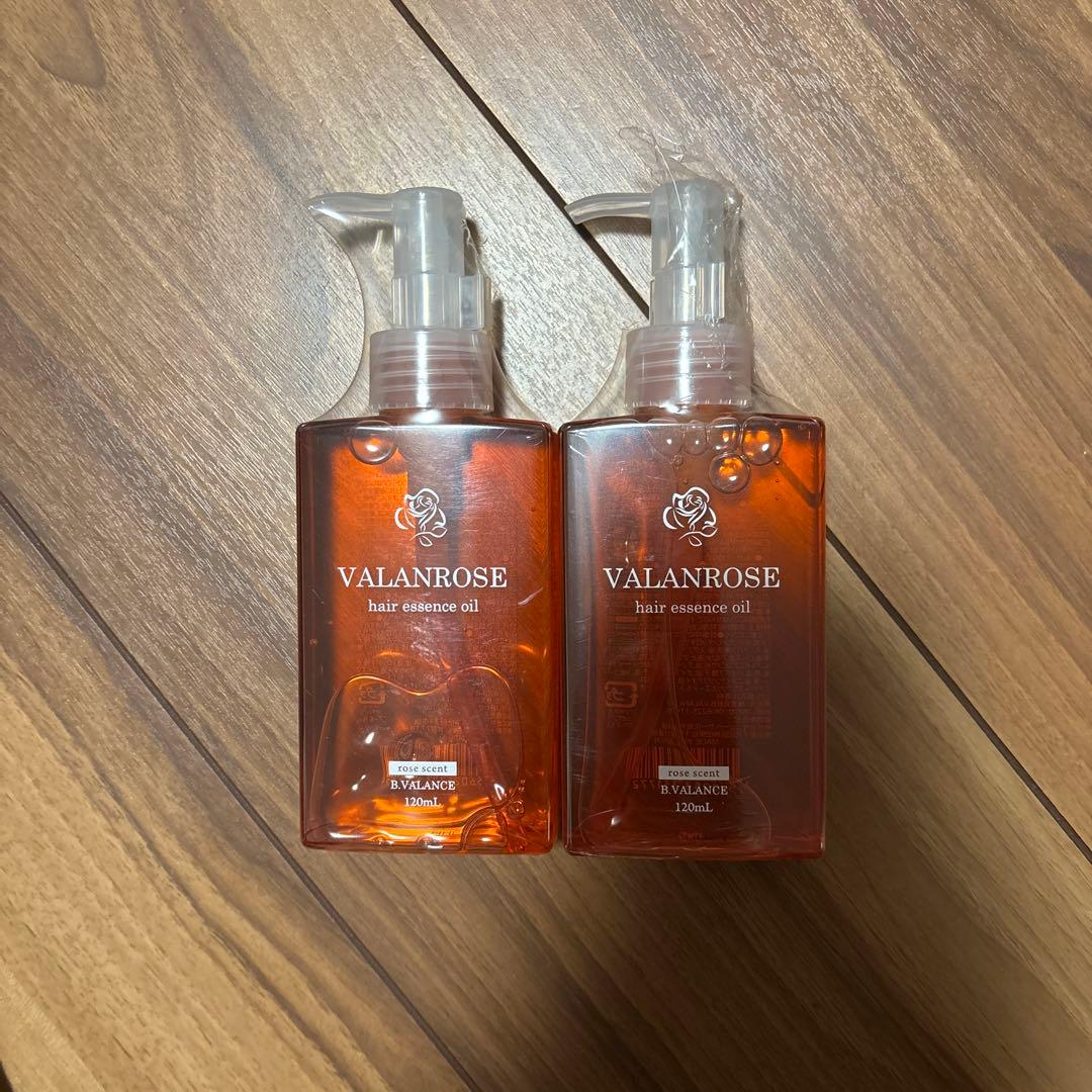 新品 VALANROSE ヘアエッセンスオイル バランローズ ヘアオイル 2本