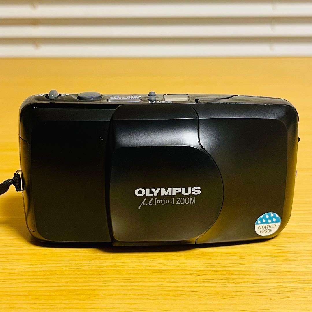 【激レア・動作品】英受賞モデル OLYMPUS μミューZOOM フィルムカメラ