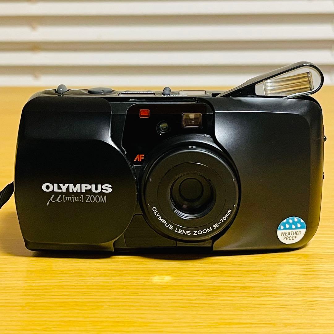 【激レア・動作品】英受賞モデル OLYMPUS μミューZOOM フィルムカメラ