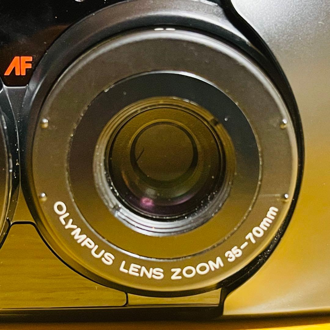 【激レア・動作品】英受賞モデル OLYMPUS μミューZOOM フィルムカメラ