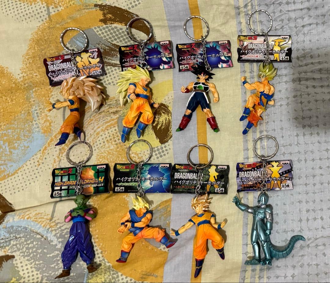 ドラゴンボールZ　ハイクオリティキーホルダーセット　全部新品未使用