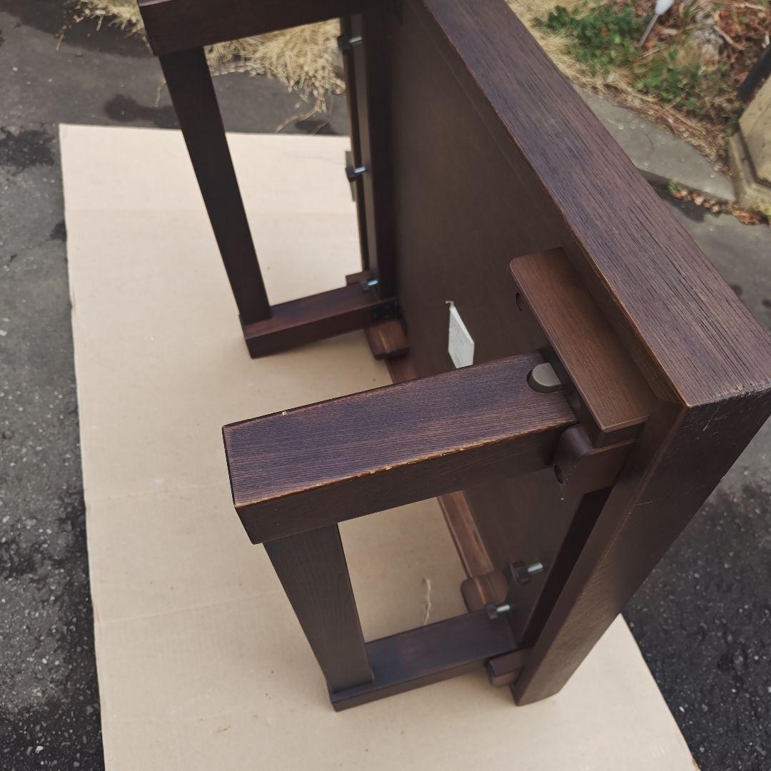 昭和レトロ　カリモクkarimoku 座布団付き　高級椅子　折りたたみ式　当時物