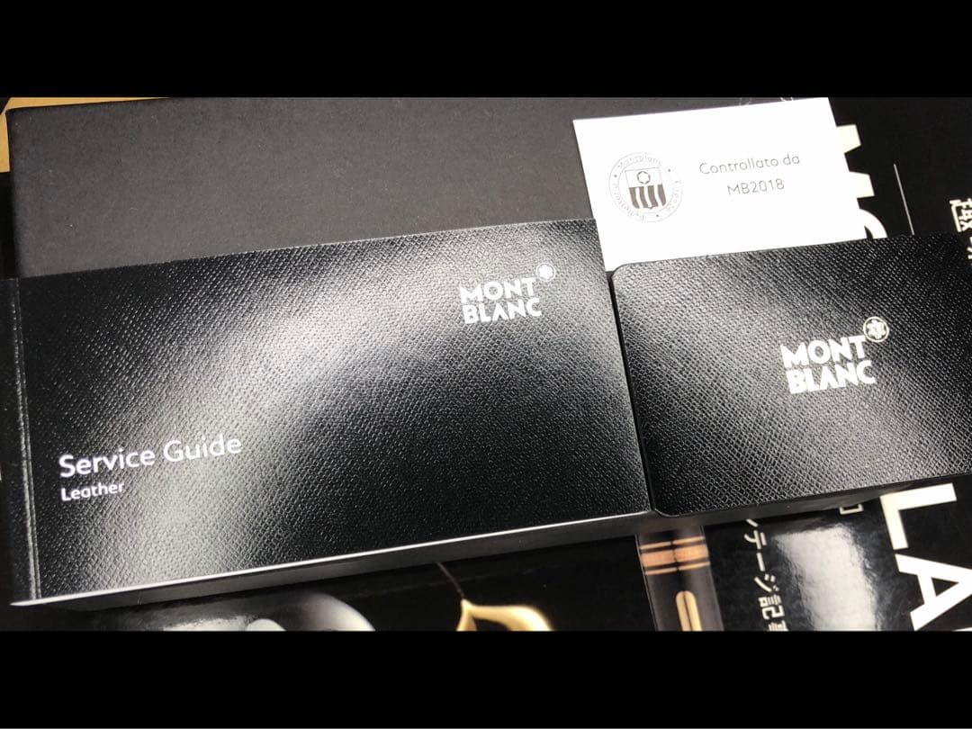 モンブラン　★稀少完売入手困難品！★iPhone7・8plus用本革スマホケース