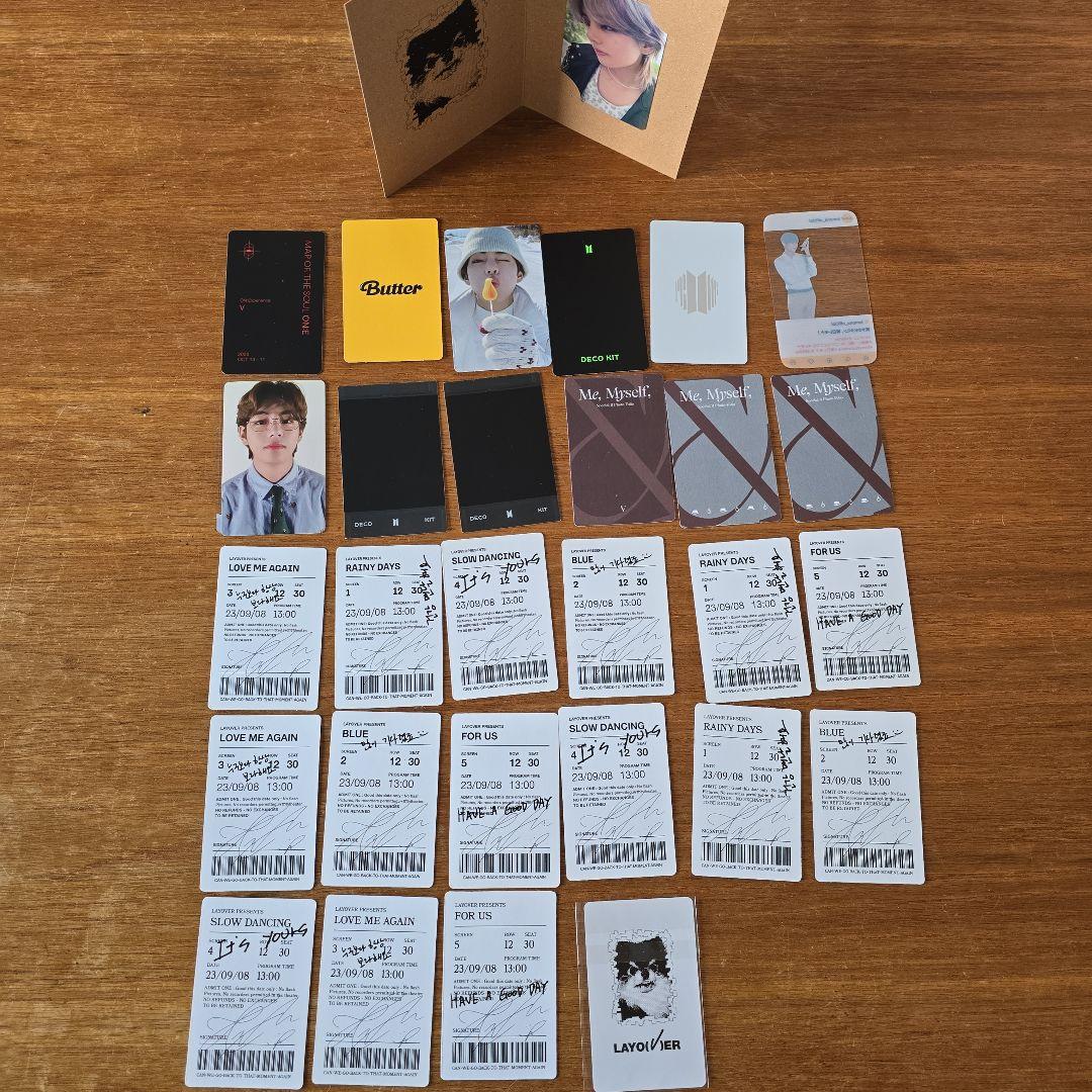 BTS V テテ キムテヒョン トレカ 27枚