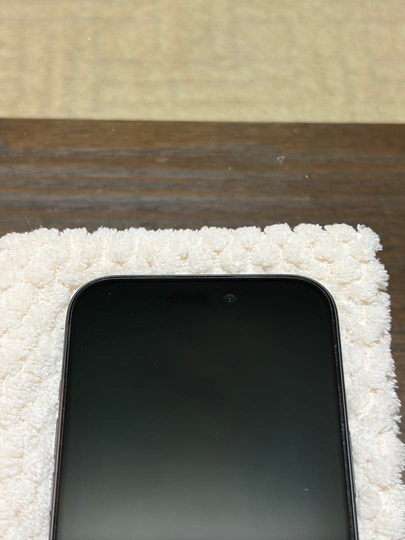 【美品】iPhone15 128GB SIMフリー ブラック 90% 付属品付