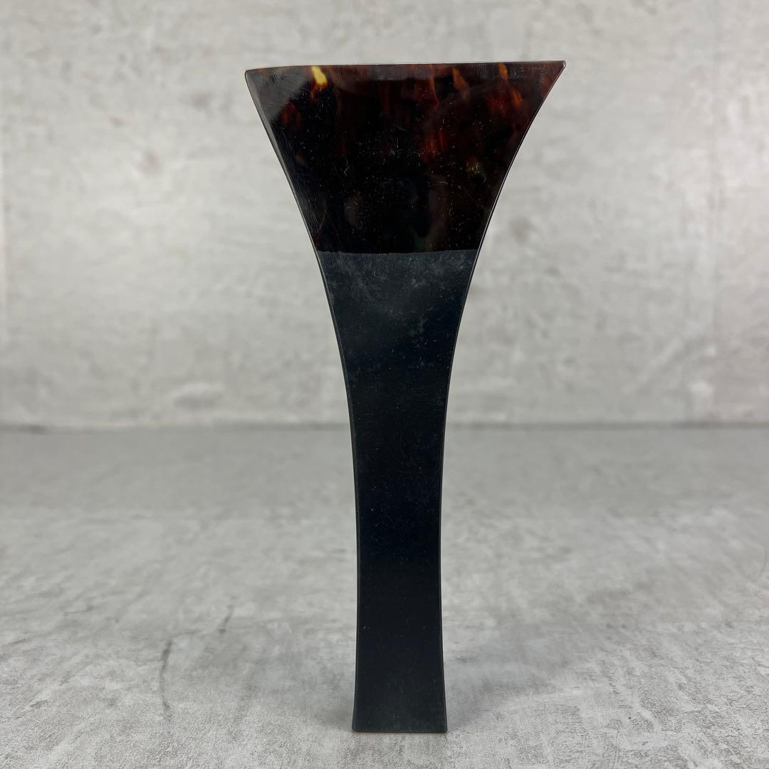 良品　三味線　撥　バチ　鼈甲　べっ甲　天然素材　開き約9cm　ケース