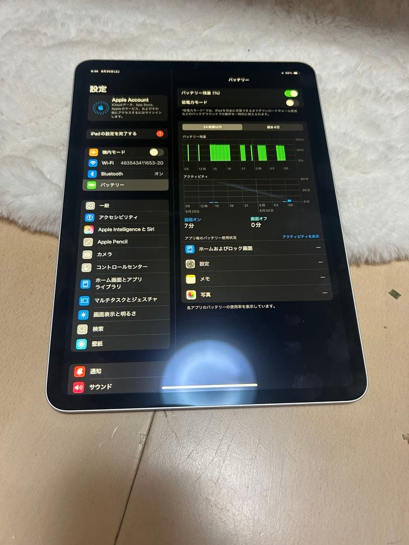 iPad Pro 11インチ第4世代　128GB Wifiモデル