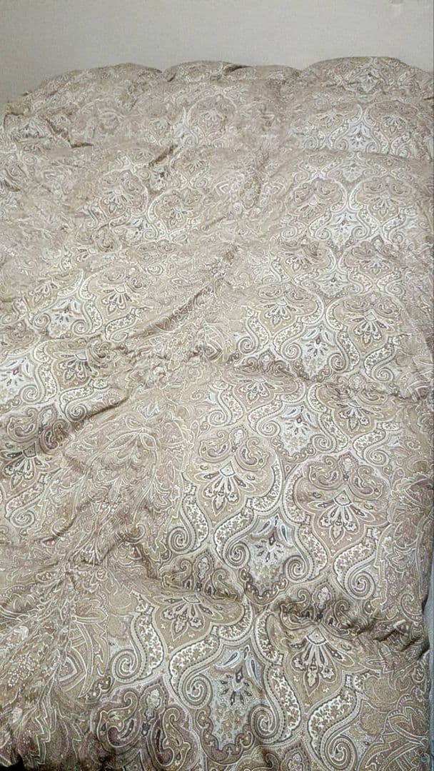 西川リビング　羽毛掛けふとん　ダウン90%　日本製 羽毛　1.1キロ