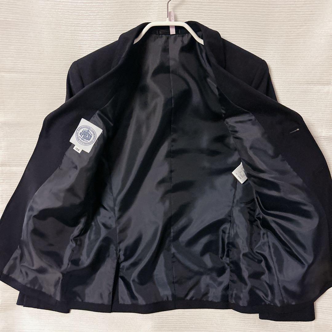 【美品】J.PRESS フォーマルスーツ 紺 ネイビー 受験 卒業式 男の子