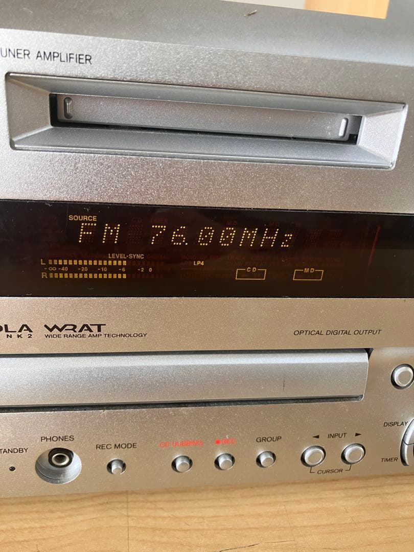 ONKYO オンキョー　オンキヨー　CD/MD コンポ FR-7GX