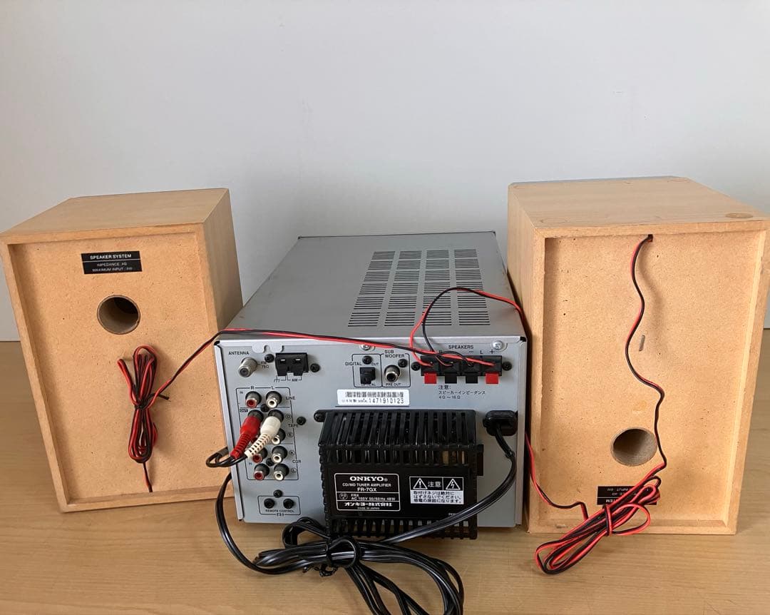 ONKYO オンキョー　オンキヨー　CD/MD コンポ FR-7GX