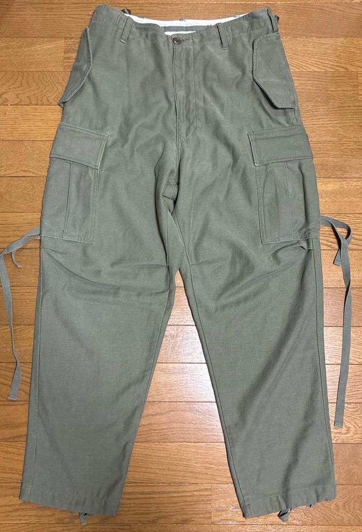 MADISON BLUE マディソンブルー ミリタリーカーゴパンツ カーキ04