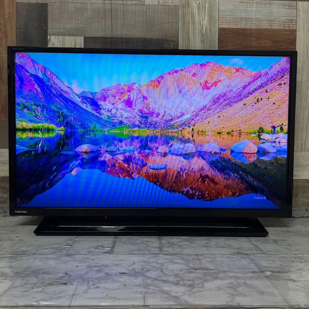 即日受渡❣️全国送料込4年前購入東芝32型テレビWチューナー外付けHDD録画対応