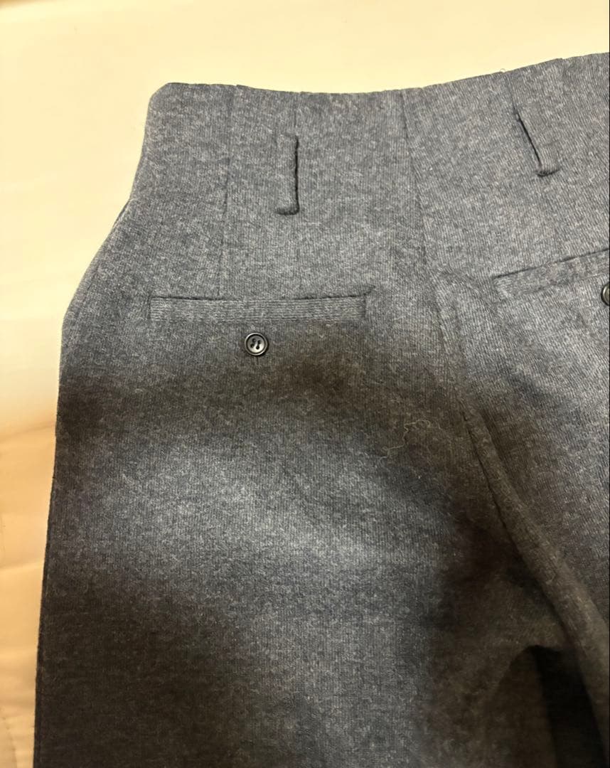 パンツ CLANE HIGH WAIST WIDE PANTS