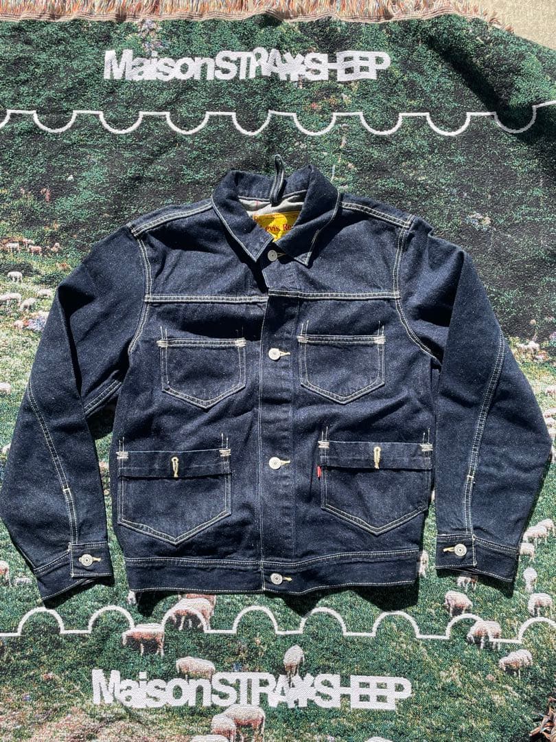 Levi’s Red デニムジャケット/カバーオールM シンチバック