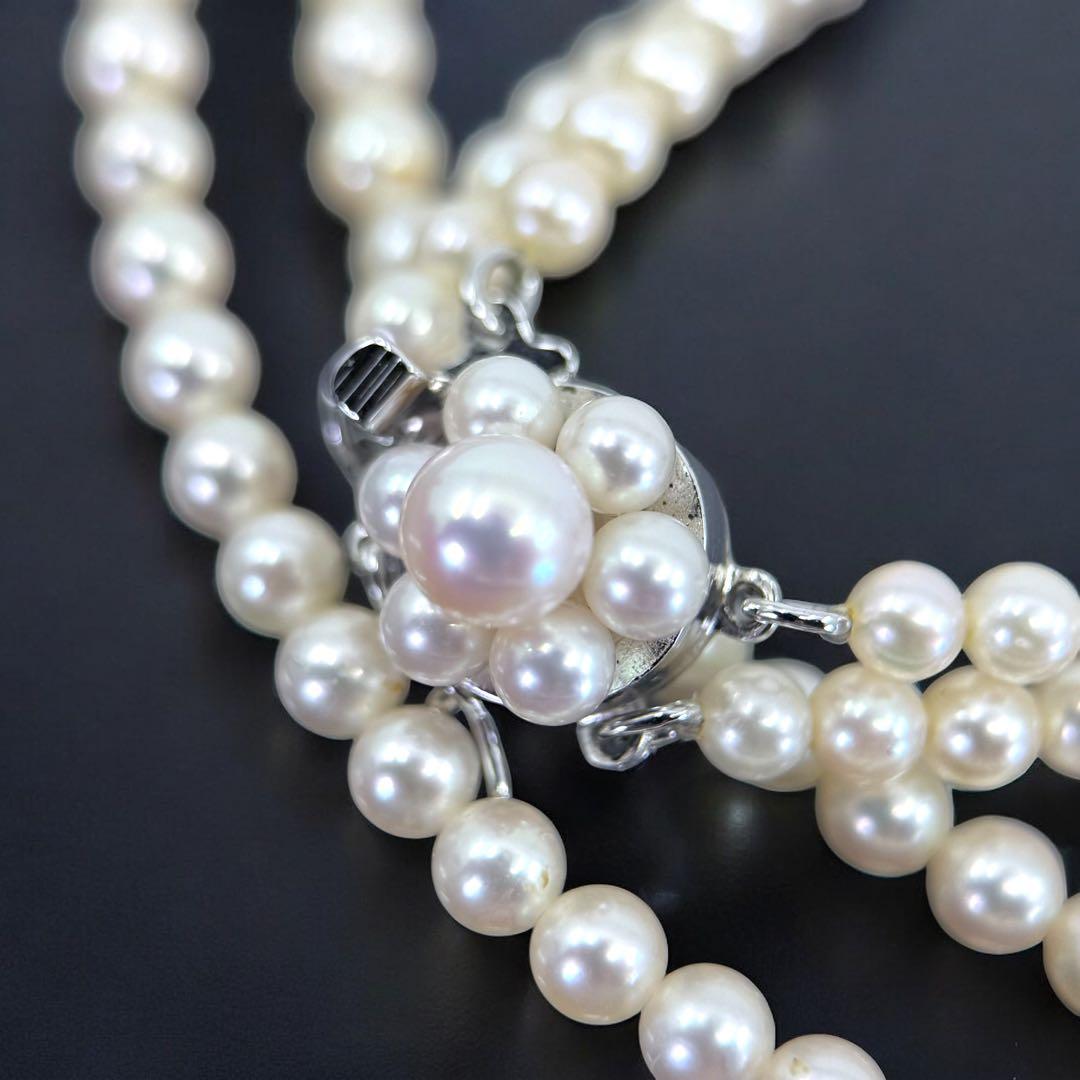 【最高峰】タサキ　ベビーパール　アコヤ　本真珠　2連　ネックレス