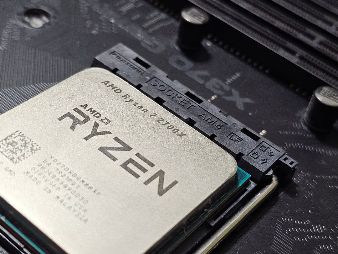 マザボCPUセット Ryzen7 2700x X370 付属品多数