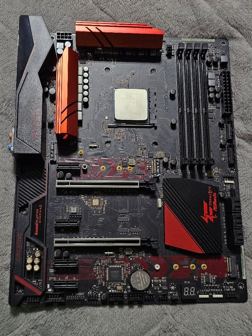 マザボCPUセット Ryzen7 2700x X370 付属品多数