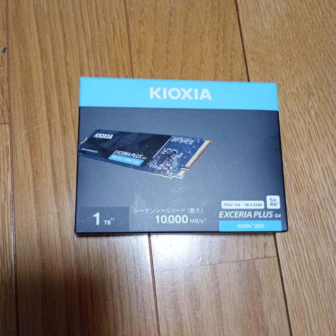 内蔵型SSD KIOXIA EXCERIA PLUS G4 1TB SSD Gen5