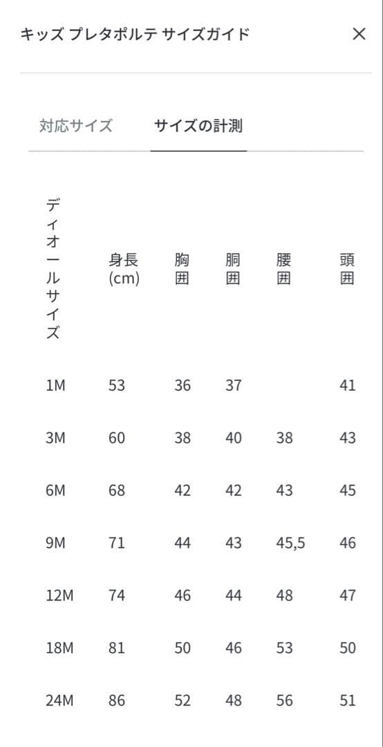 babyDior ロンパース　ベビー服　子供服　ディオール