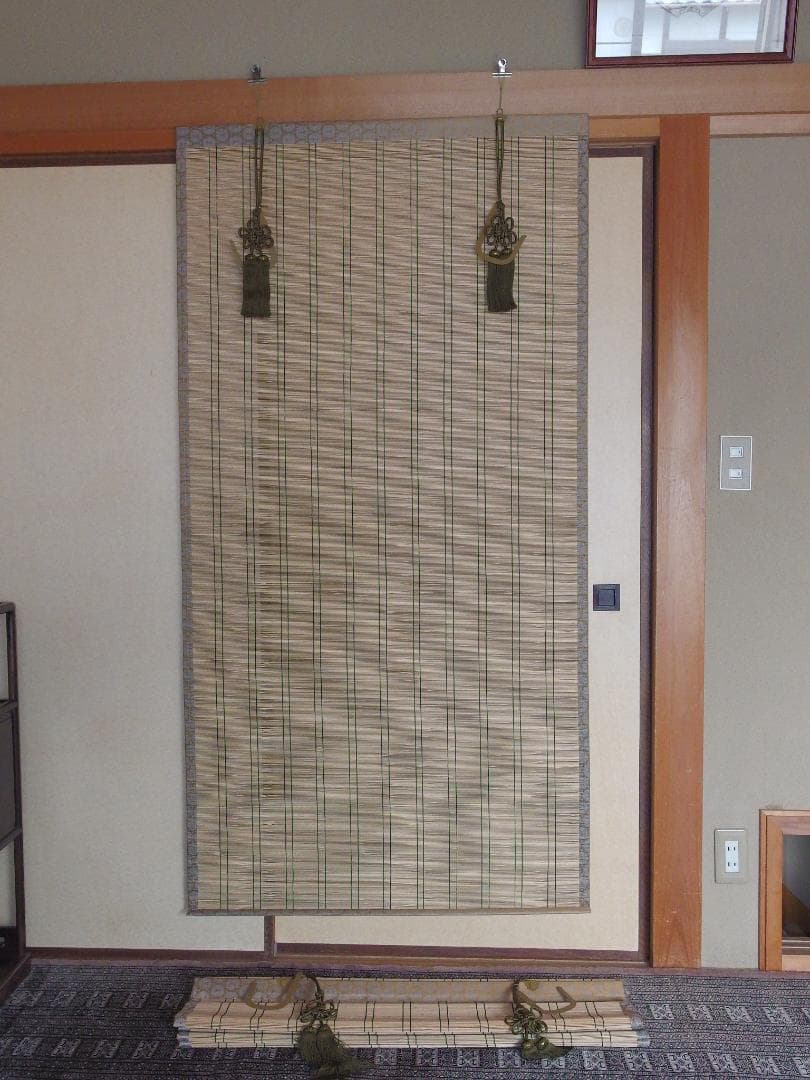 お座敷すだれ　一対二本セット　（175cm×90㎝）