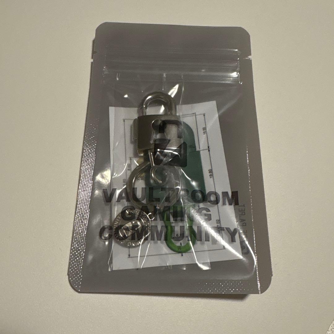 小物 vaultroom PADLOCK KEY HANGER silver
