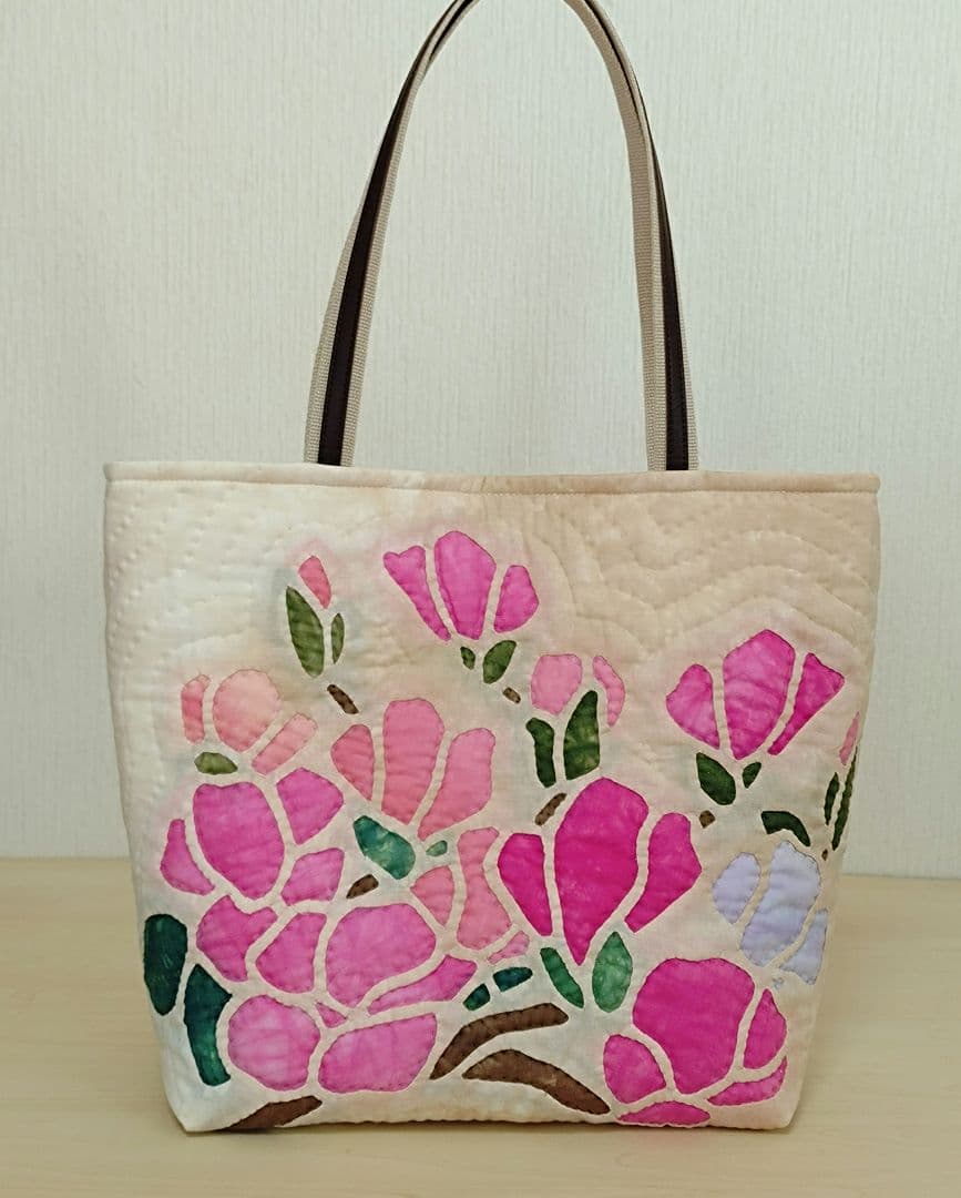 マグノリア・ハンドメイド・ハワイアンキルトバッグ