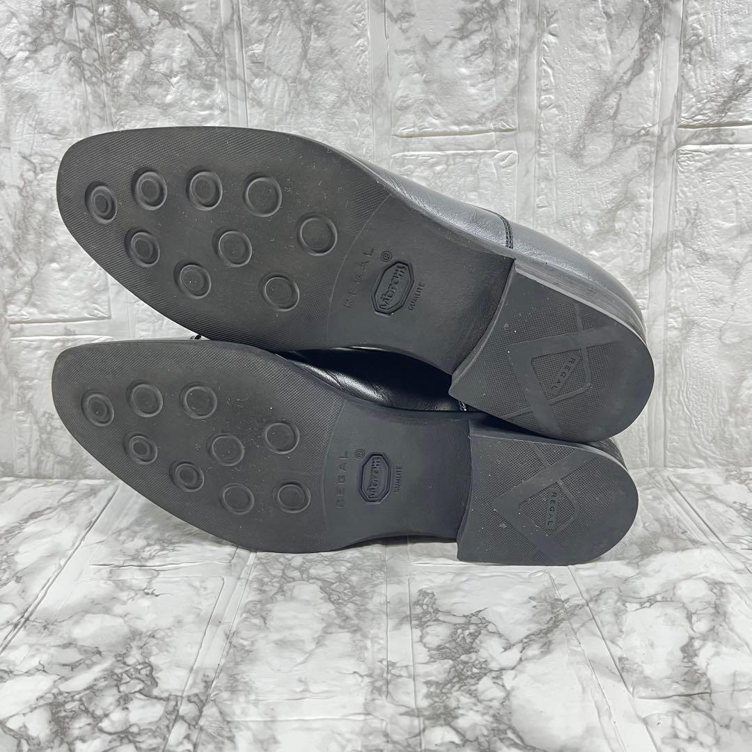 【美品】リーガル ストレートチップ ゴアテックス 31FL ブラック　25.5㎝