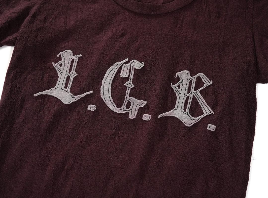 L.G.B ルグランブルー パッチロゴ Tシャツ シワ加工 半袖 Y2K 0