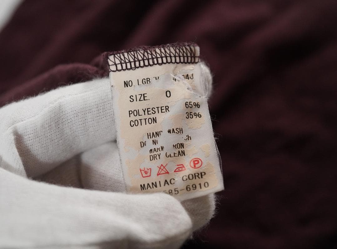 L.G.B ルグランブルー パッチロゴ Tシャツ シワ加工 半袖 Y2K 0