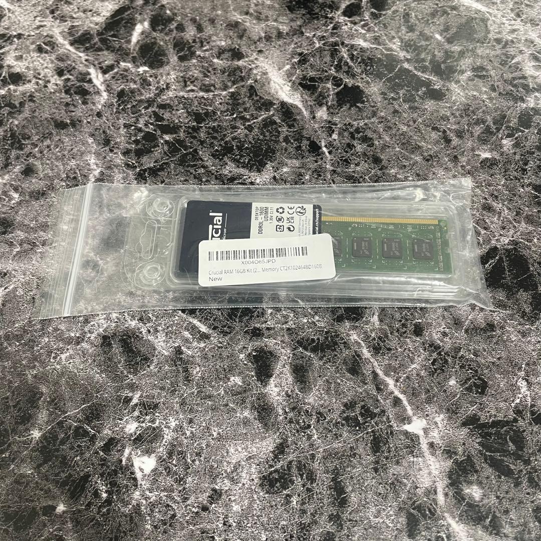 Crucial(Micron製) デスクトップPC用メモリ 8GBx2枚