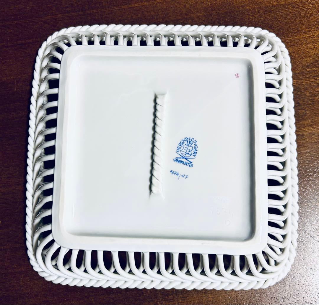 シ*ん様 ヘレンド　ヌードルワーク　スパゲッティワーク　透編　ヘレンド アポニー