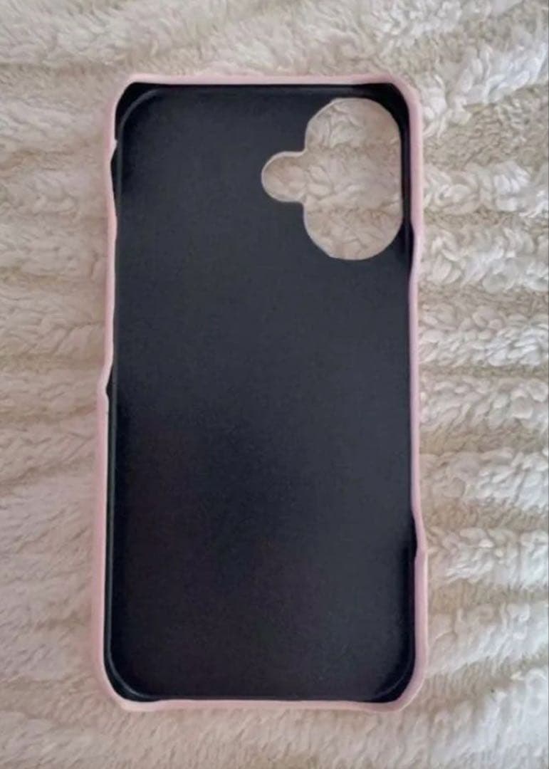 ダーリッチ キルティングビジューDDチャーム ピンク iPhone16