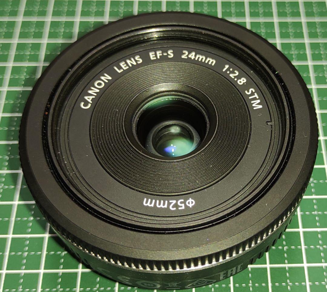 キヤノン 単焦点レンズ Canon EF-S24mm F2.8 STM 小型軽量