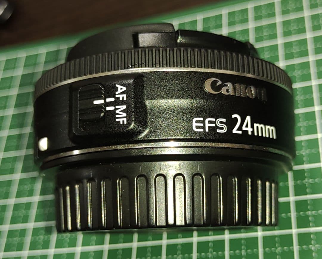 キヤノン 単焦点レンズ Canon EF-S24mm F2.8 STM 小型軽量
