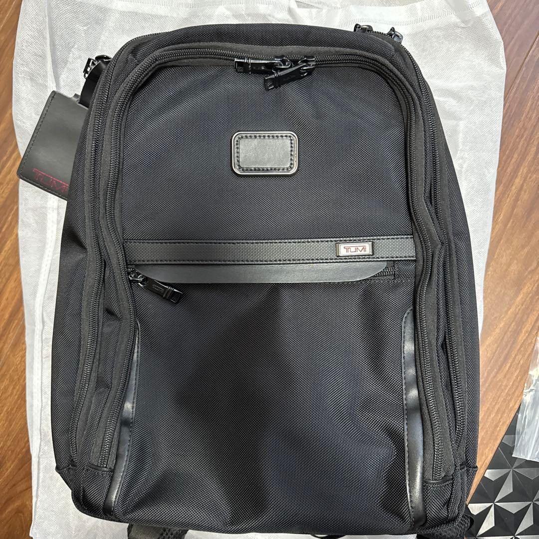 （値下げ）TUMI スリムバッグパック　ブラック